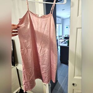 MM Couture pink slip dress xs
